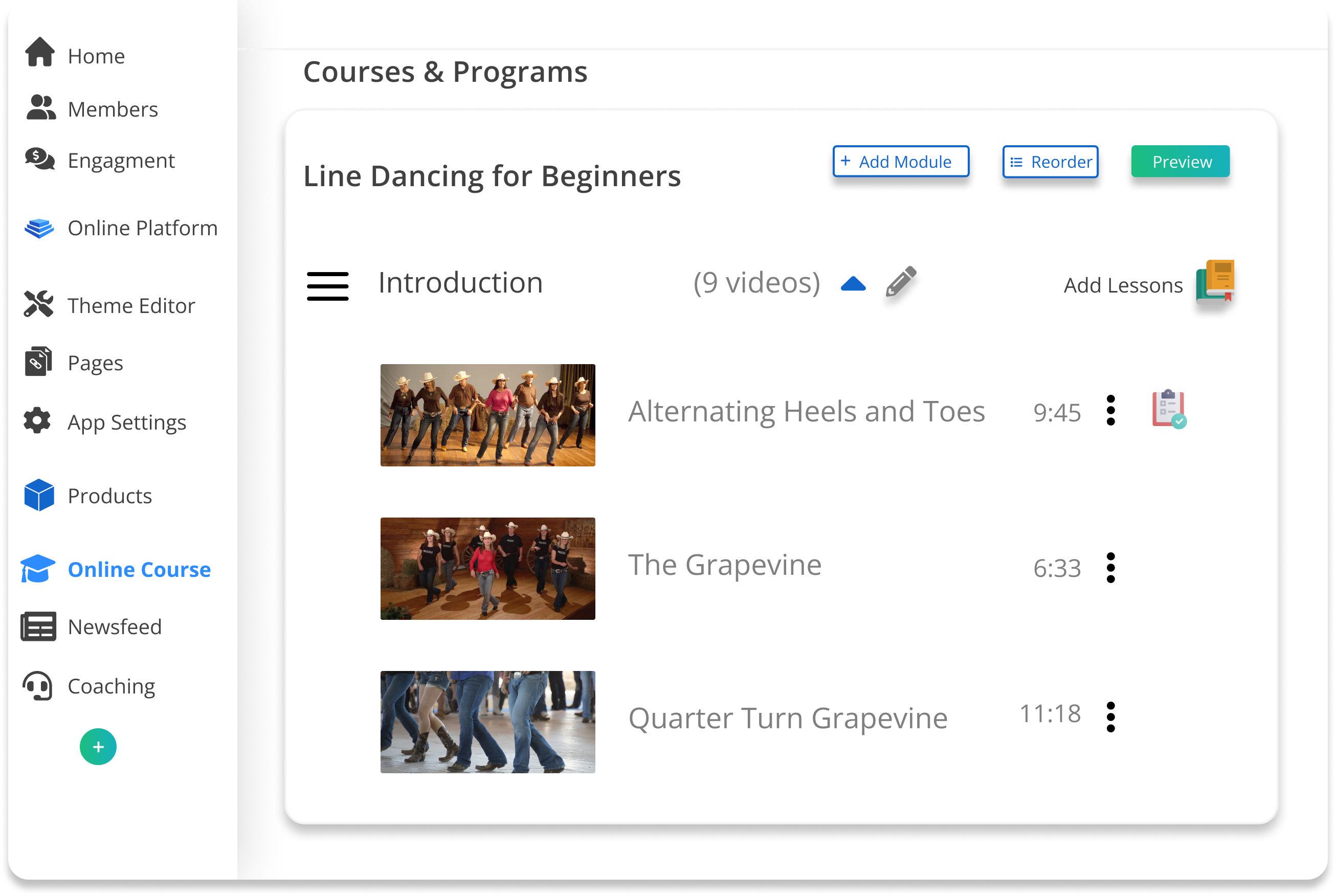Build Courses with your coaching faster